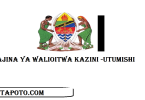 Majina Ya Walioitwa Kazini UTUMISHI Na Ajira Portal 2024